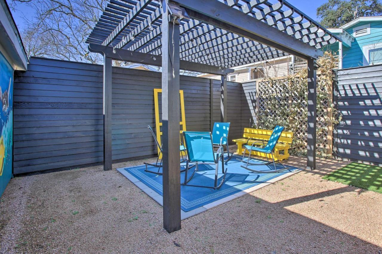 Cozy Beach Bungalow Near Galveston Seawall And Pier Exterior foto